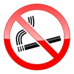 señalamiento de seguridad prohibido fumar