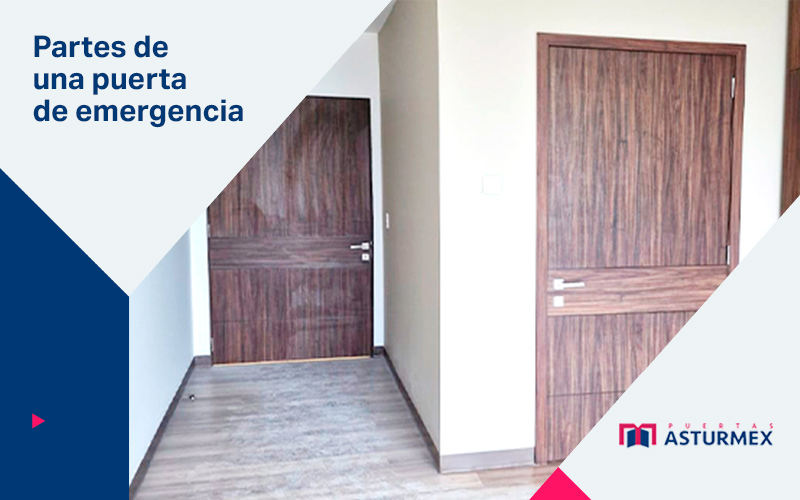 Componentes principales de las puertas.