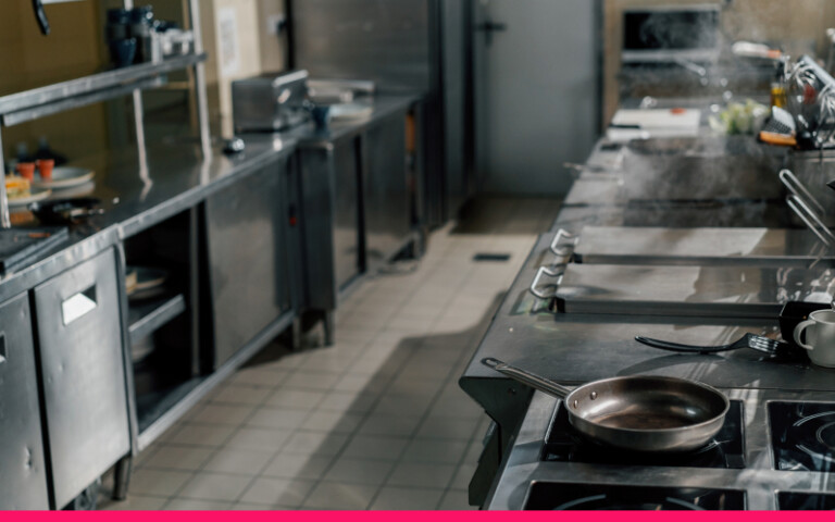 Imagen de cocinas industriales. 